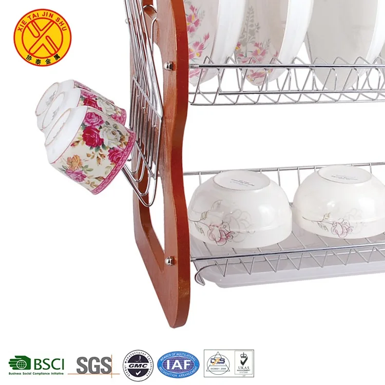 Hot Sale Kitchen Accessories Metal Dish Rack