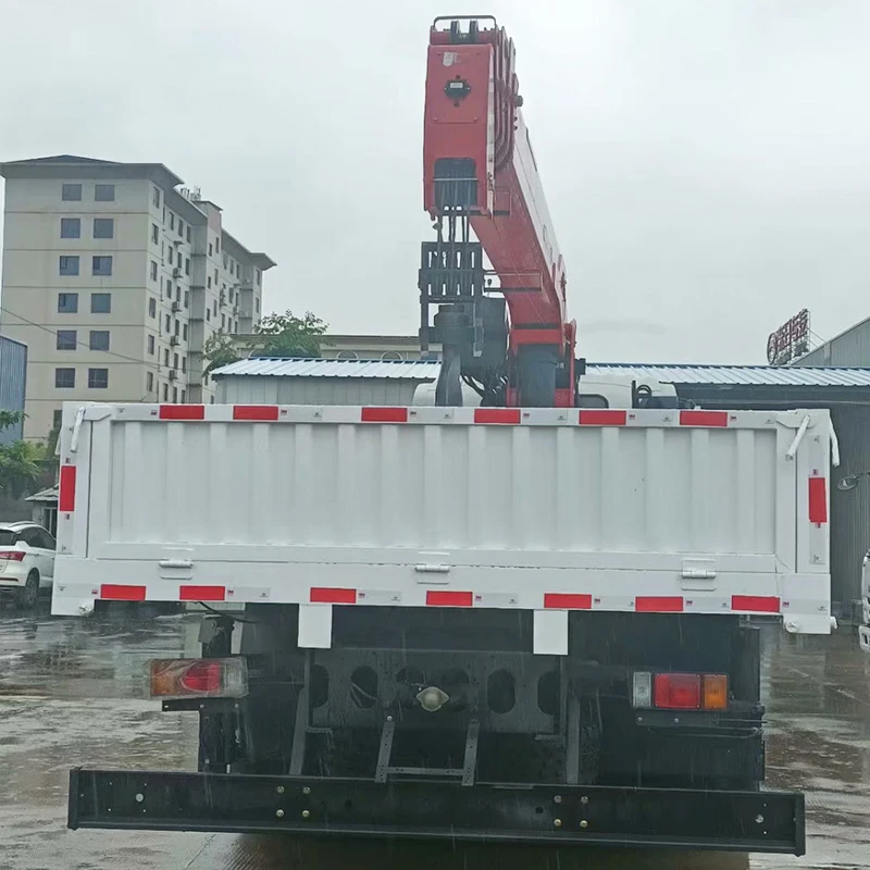 Japan GIGA 6x4 8T PALFINGER Crane Truck Logistics Transport Crane Truck Construction Material Goods Delivery Crane Truck