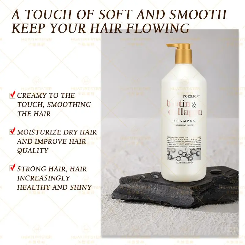 Torrlion Private Label Pure Natural Organic Hair Care Set Deep Water Moisturize Ginger Hair Shampoo And Conditioner