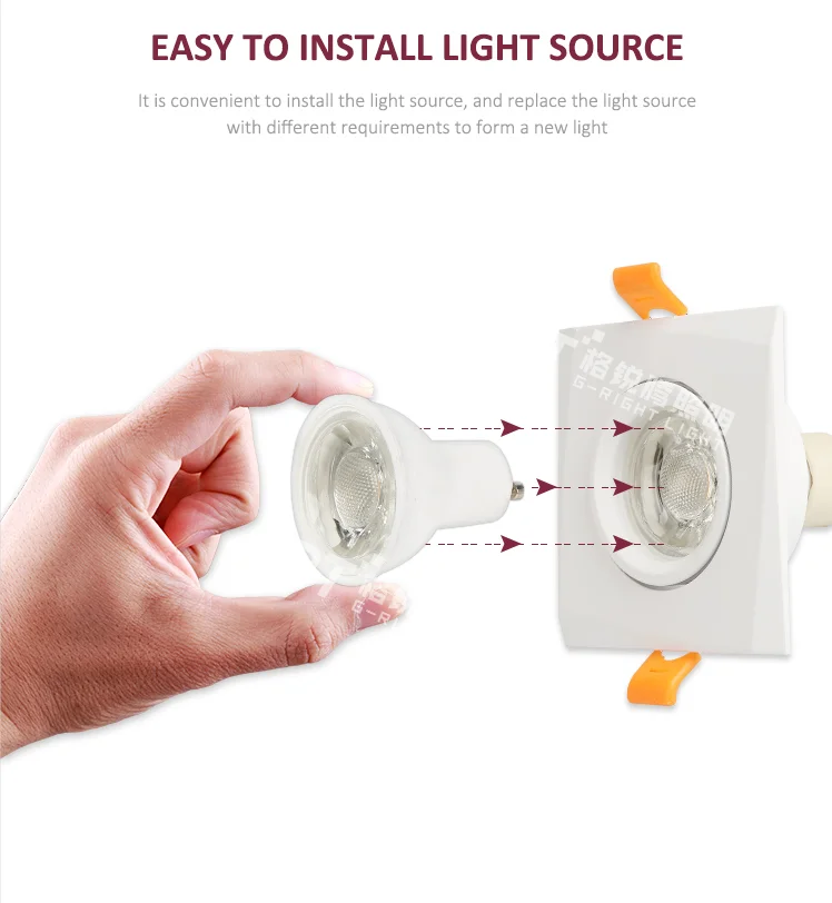 Factory Direct Indoor Lighting Home Office White Color Aluminum Mini SKD cob Led Down Light