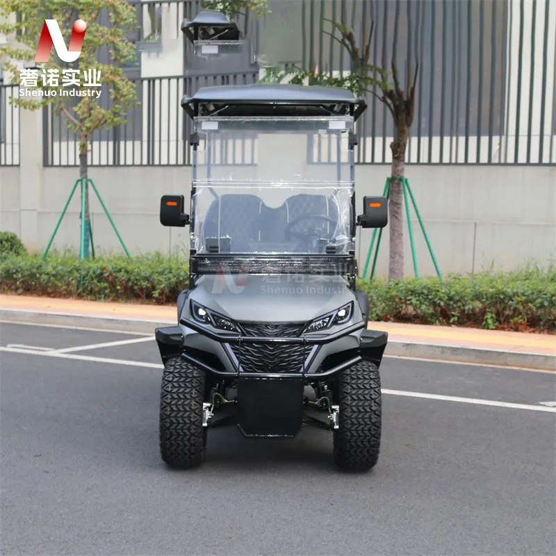 electric golf cart lithium street legal 4 passengers sightseeing bus car electric sport utility vehicle