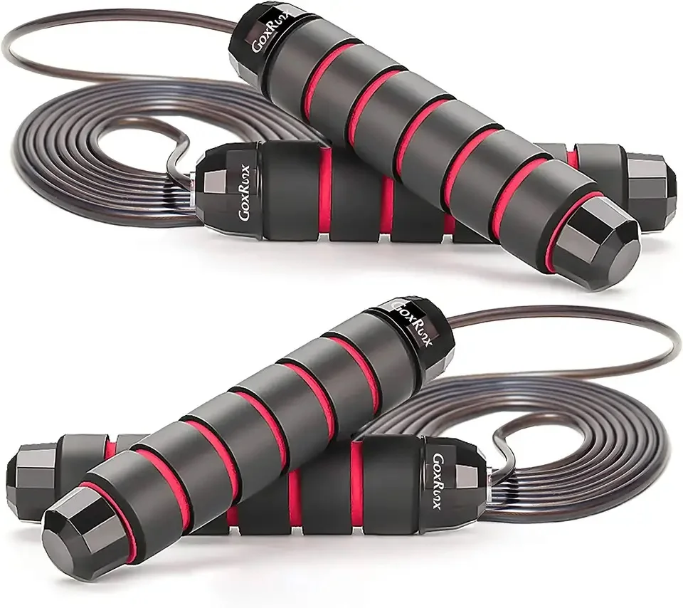 6 in 1 ab wheel roller kit Multi-Functional fitness equipment set Resistance Bands Skipping Rope Set