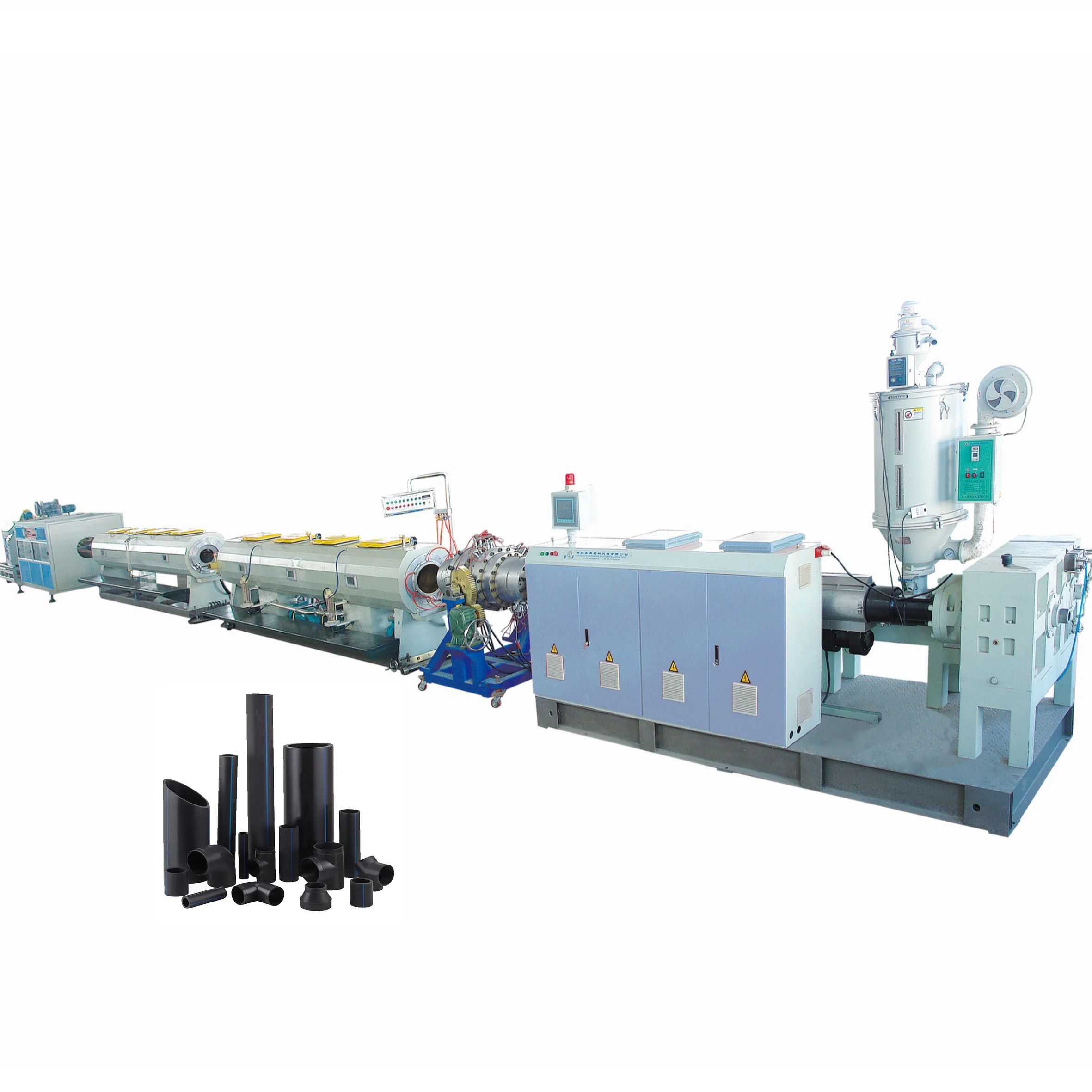 Professional HDPE Plastic Pipe Making Machine Line PE Pipe Extruder Machine For Plastic