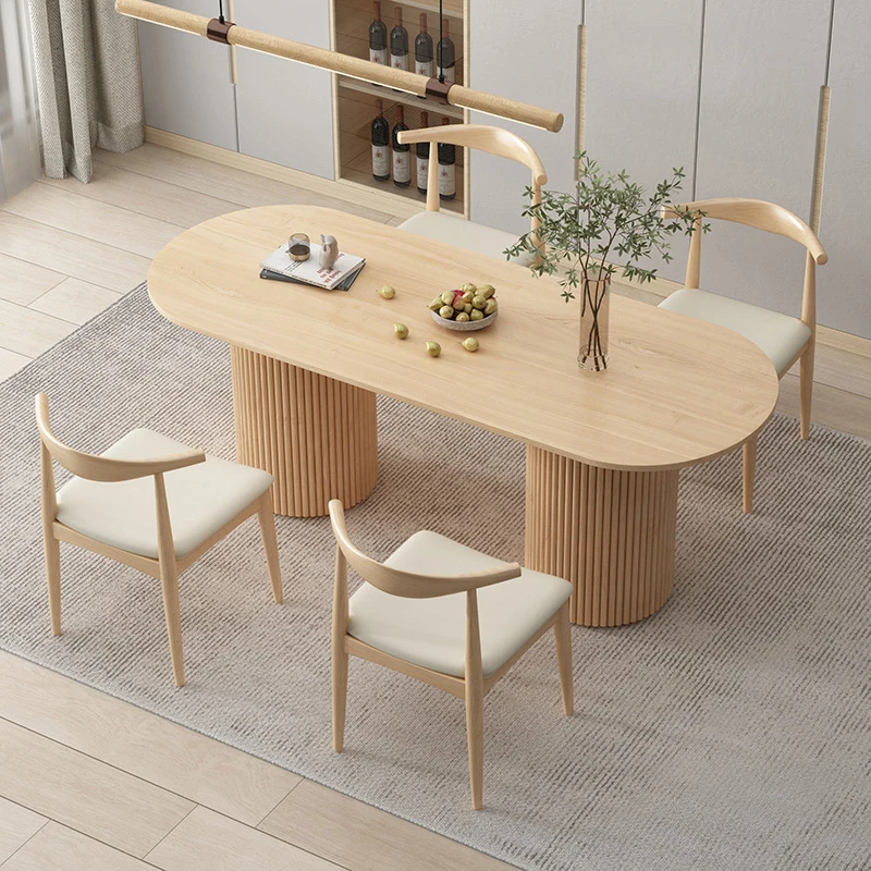 Modern Room Furniture Table Set 8 Chairs And Small Gold Black Epoxy Round  Seater Chandelier 4 Ceramic Fluted Dining Table