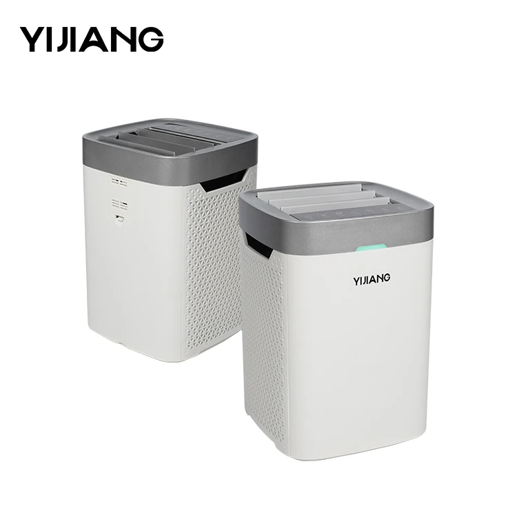 High Quality Desktop Electric Touch Screen Multi Mode Adjustable 3 Stage Filter Air Purifier Home