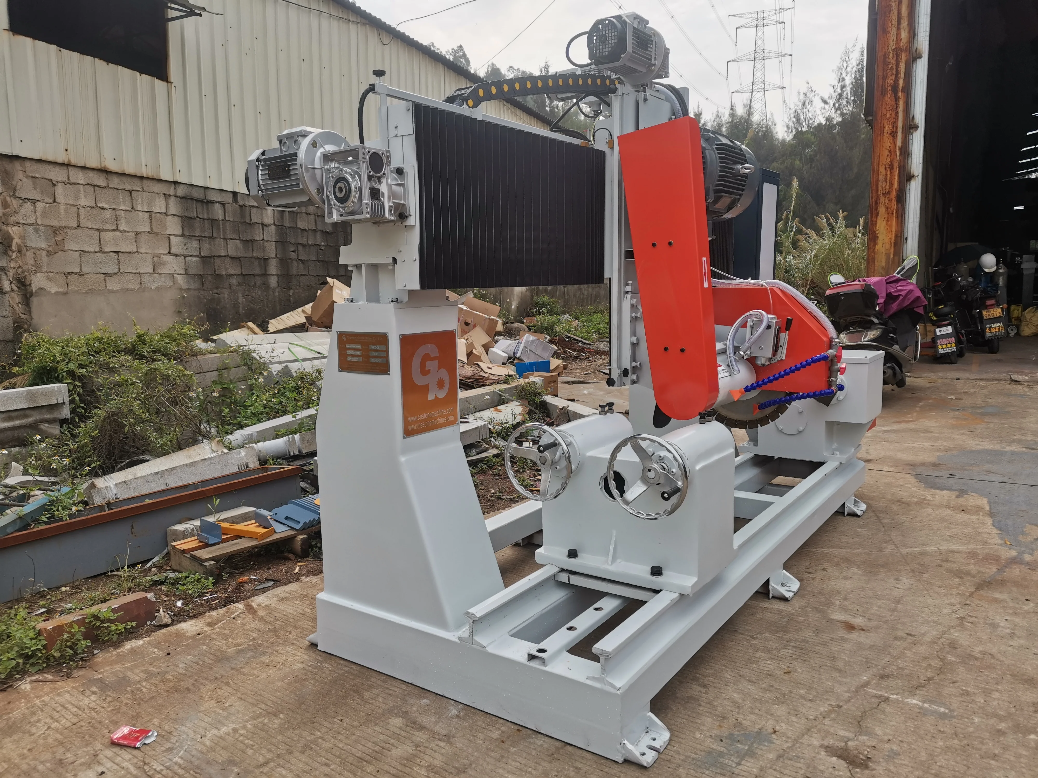 2/4 Pillar Baluster Column Stone Cutting Machines Baluster Profiling Machine