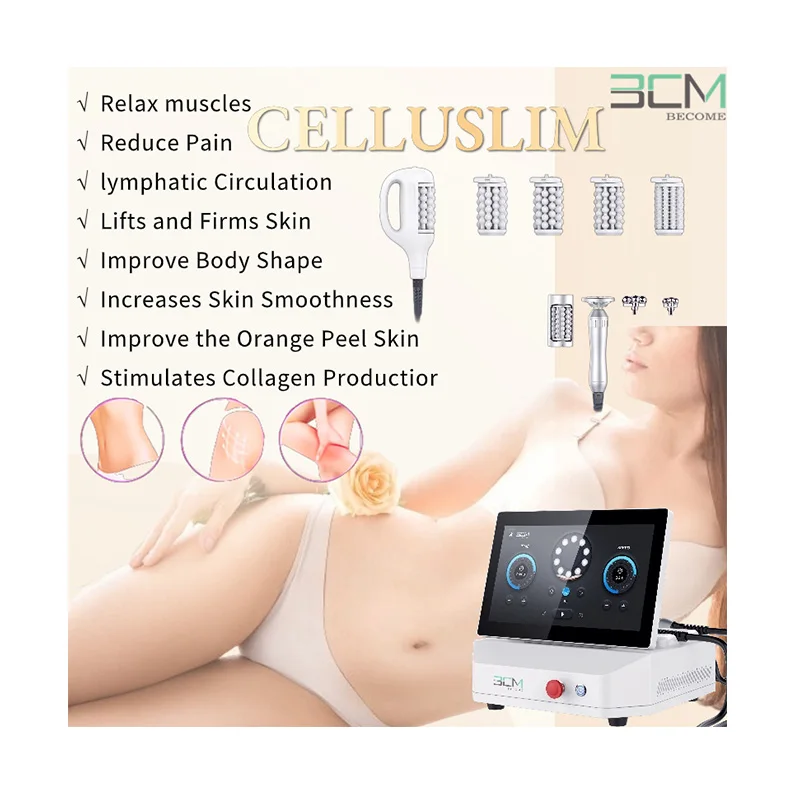 Newest BECOCelluslim Roller Burning Fat Health Improvement Vibration Lymphatic System Fat Reduction Non-invasive Massage machine