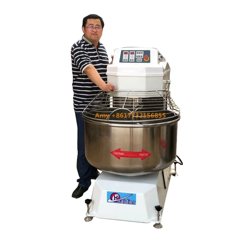 China hot sale dough mixer 25 kg bakery spiral mixer