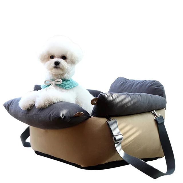 Multi functional Luxury Dog Car seat  Multicolor outdoor travel breathable Detachable foldable  eco-friendly  dog car  bed