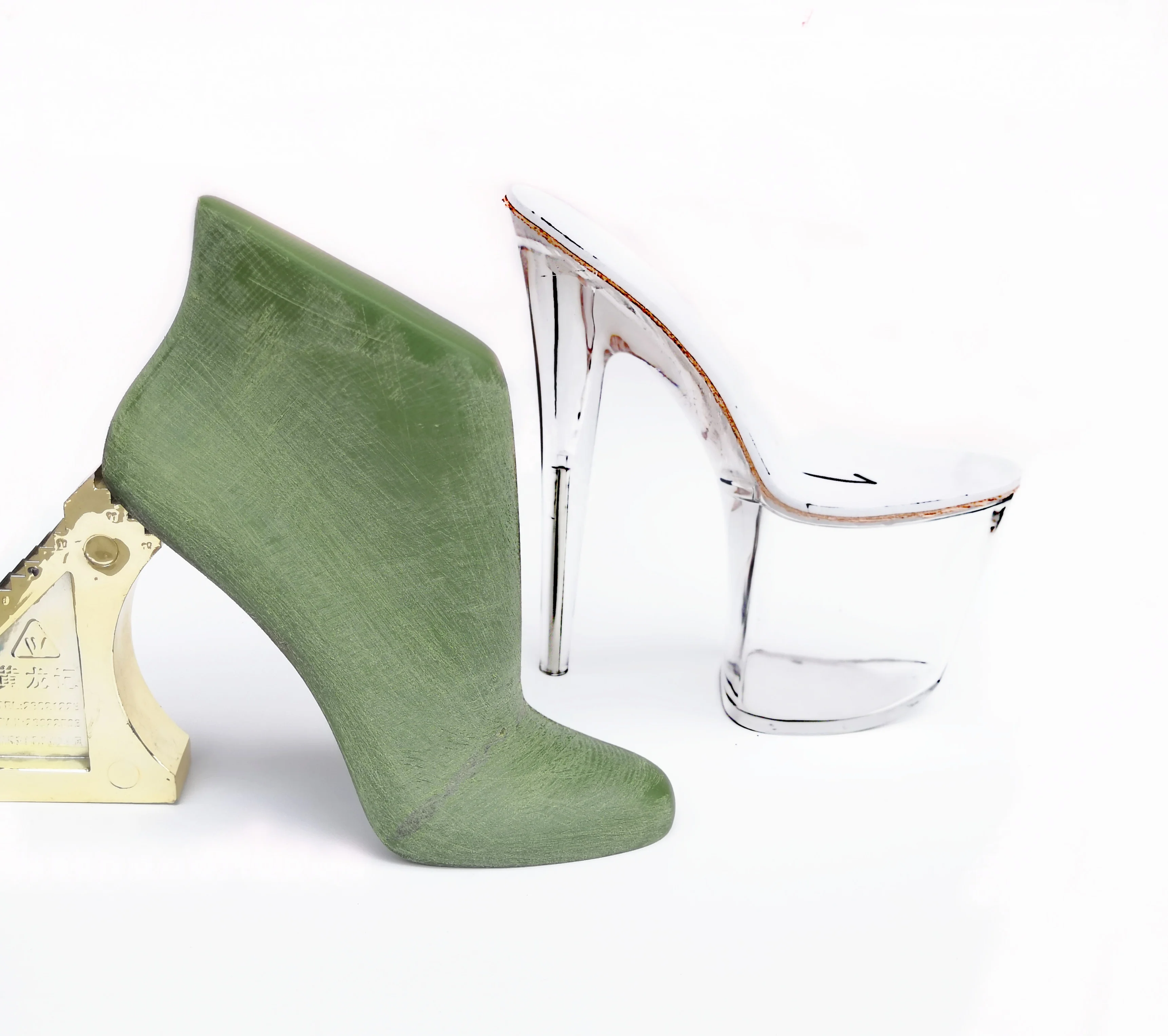 2020 женские туфли на очень высоком каблуке с круглым