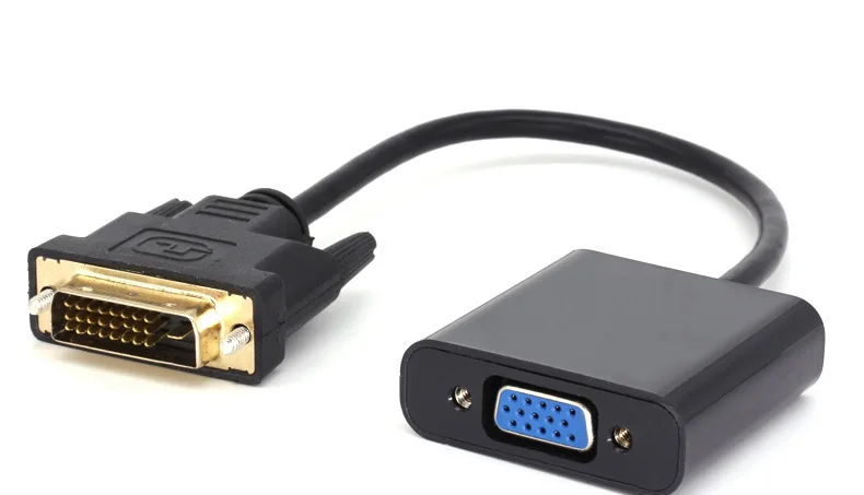 
DVI TO VGA Adapter dvi 24+1 to vga cable adapter converter for Computer Projector Laptop TV 