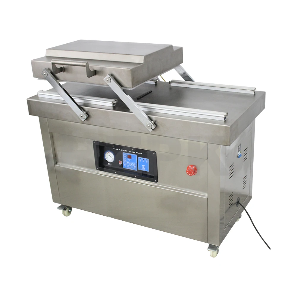 Ex-Factory Price Customized Double Chamber Vacuum Sealing Packing Machine For Seafood, Fruit, Medical, Rice