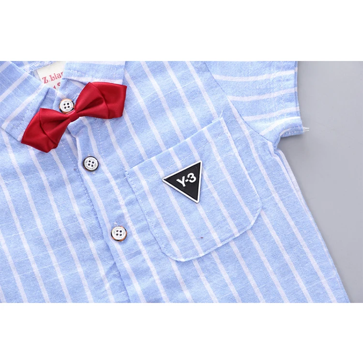 
Best Selling Hot Products Cheap Baby Clothing Suit 2 Pieces Short Sleeved Shirt +Pants 