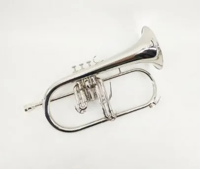 professional  Bb flugelhorn Nickel Plated  Popular Flugel horn