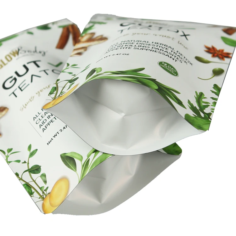 Organic Herbal Private Label 14 Day Detox Tea Morning Boost Loose Leaf Tea in Tea Bags