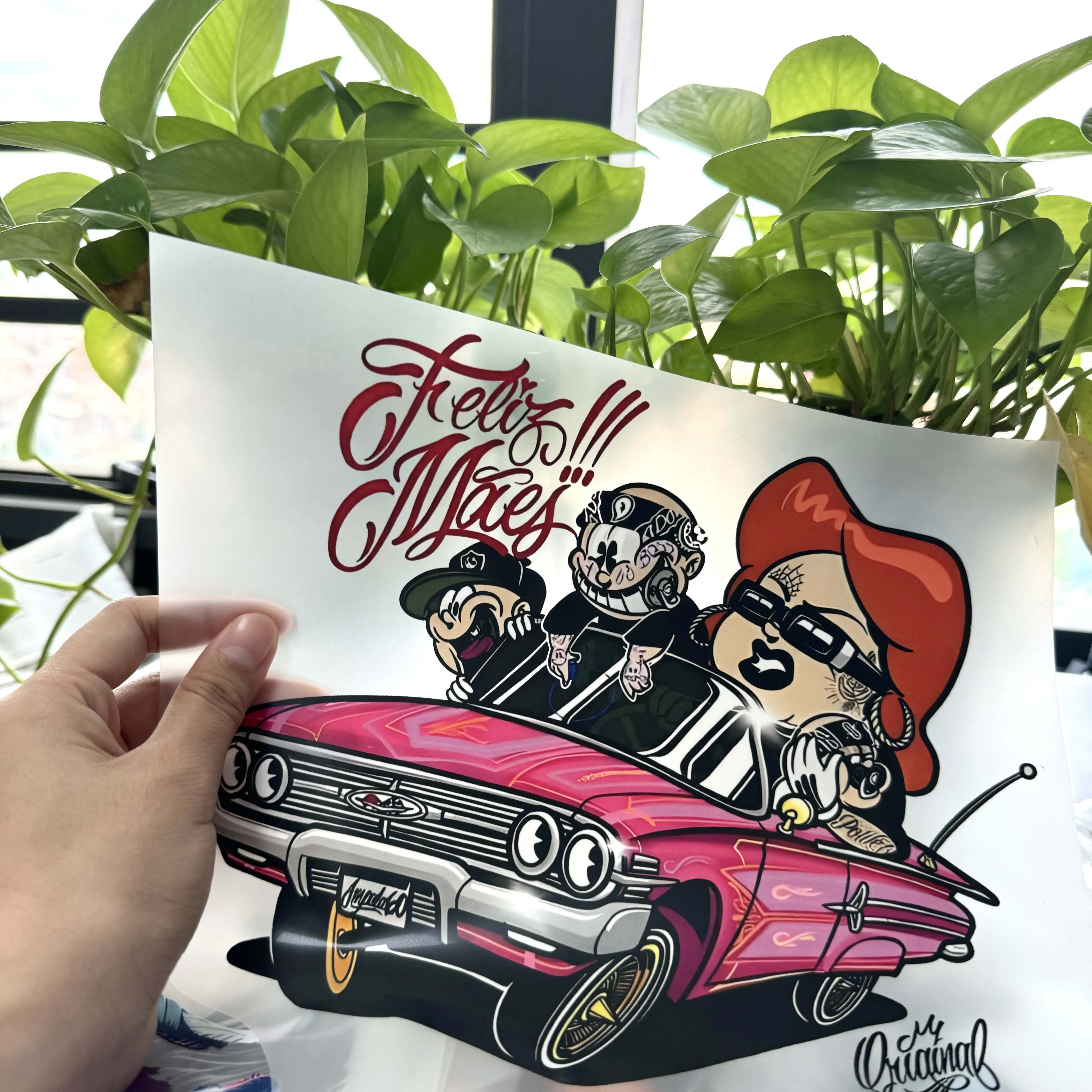 OEM-сервис цифровая печать ПЭТ термопресс гладкая ткань этикетка на заказ пластизоловый дизайн DTF теплопередача для футболки