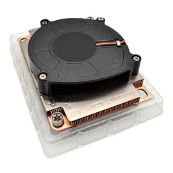 Radiator cooling with blower heat sink aluminum slim LGA 3647 1u cpu cooler