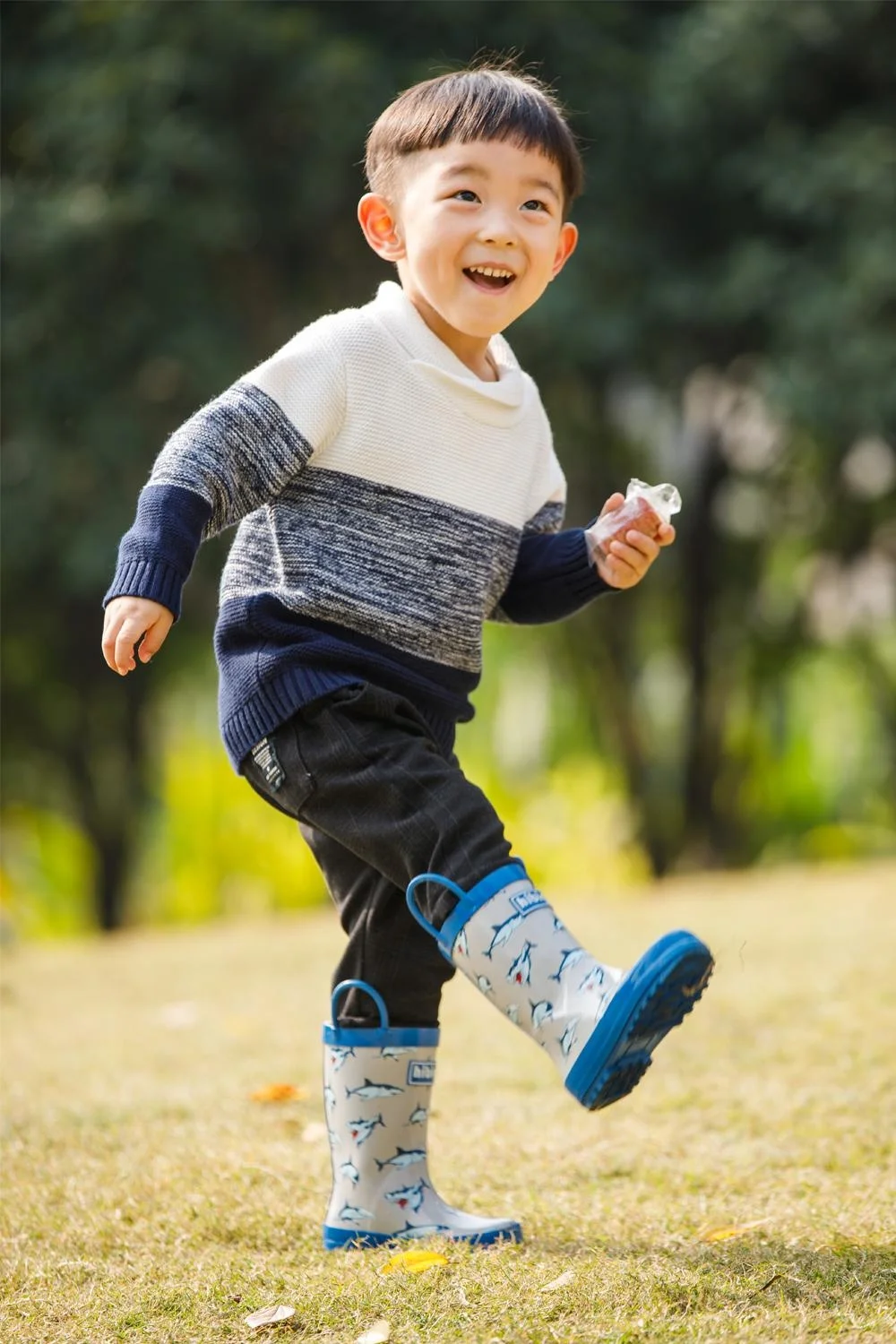 China Kids Print Rubber Cute High Quality Kids Rain Boots