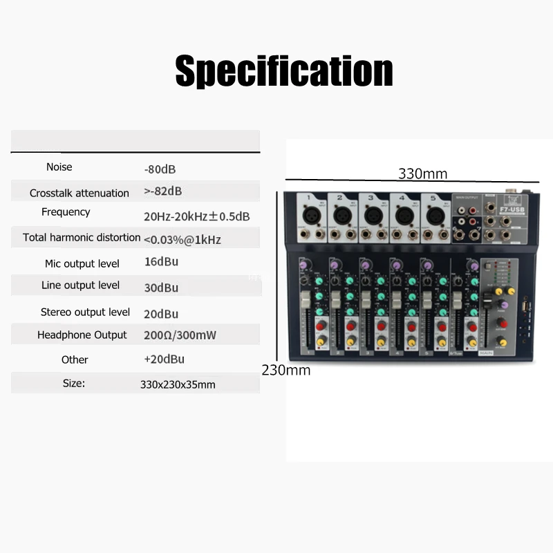  GAX-F7 профессиональный аудио для оптовых