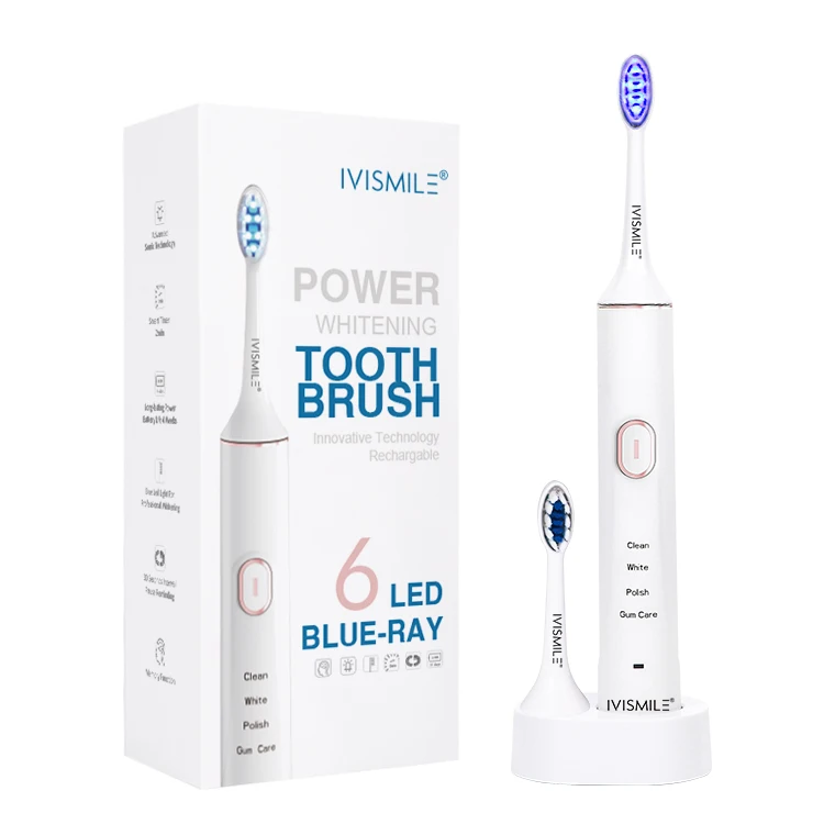 Wholesale Oral Care Teeth Whitening Electric Portable USB Toothbrush  Smart Soft Electronic Fashion Toothbrush