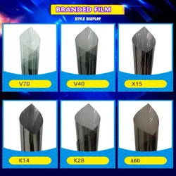 v kool v70 High heat insulation nano ceramic car solar window tint film skin protection for car