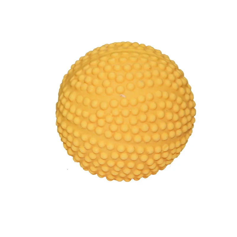 Thinkerpet 7.6cm Basketball Soccer Ball Tennis Dog Toy Rubber Ball Manufacturing Interactive Ball Dog Toy
