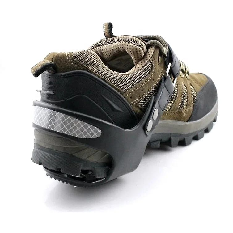 Unisex Anti-Slip Ice Cleats Shoes Boots Covers Grips Traction Aid Crampon Snow Spikes