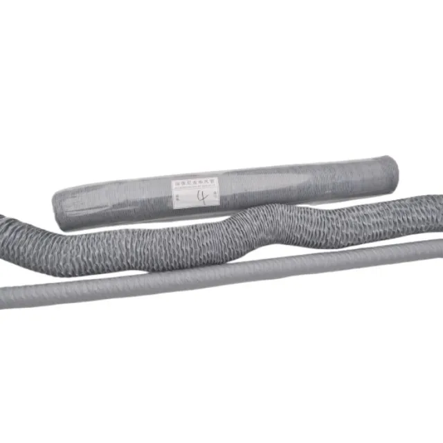 Hot Selling PVC Spirea Pipe Ventilation Duct Collapsible Air Mining Tunnels Flexible Junction Glue Custom Cutting Moulding