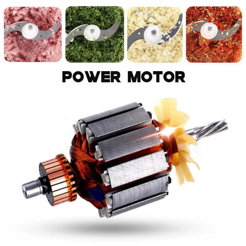 Хит продаж, новый измельчитель мяса 3 л, электрический кухонный комбайн, Мясорубка из нержавеющей стали