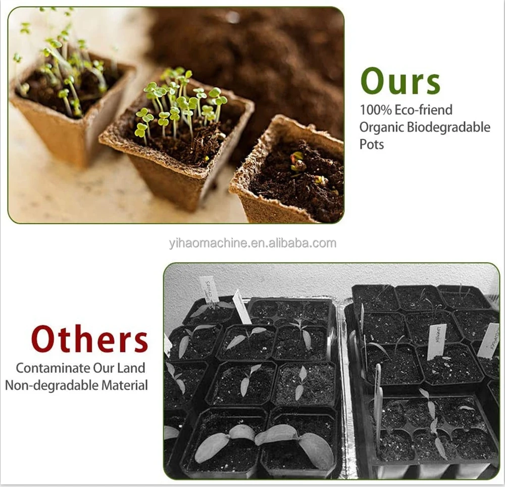 Биоразлагаемый лоток для рассады, оборудование для производства бумажных яиц