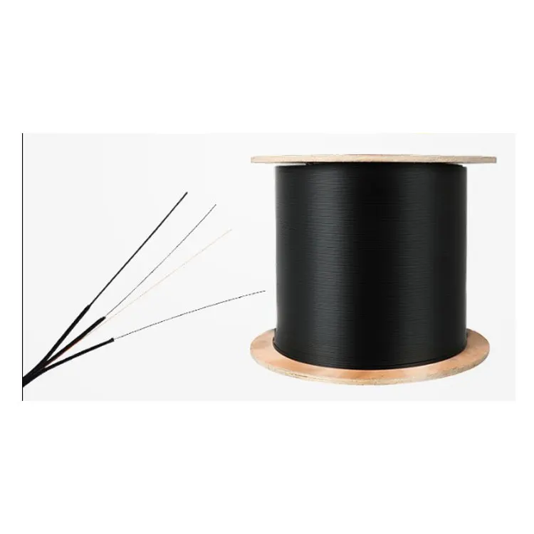 FTTH 1 core 2 cores 4 core GJYXFCH G657A1 G652D FTTH Indoor Outdoor Fiber Optic Drop cable