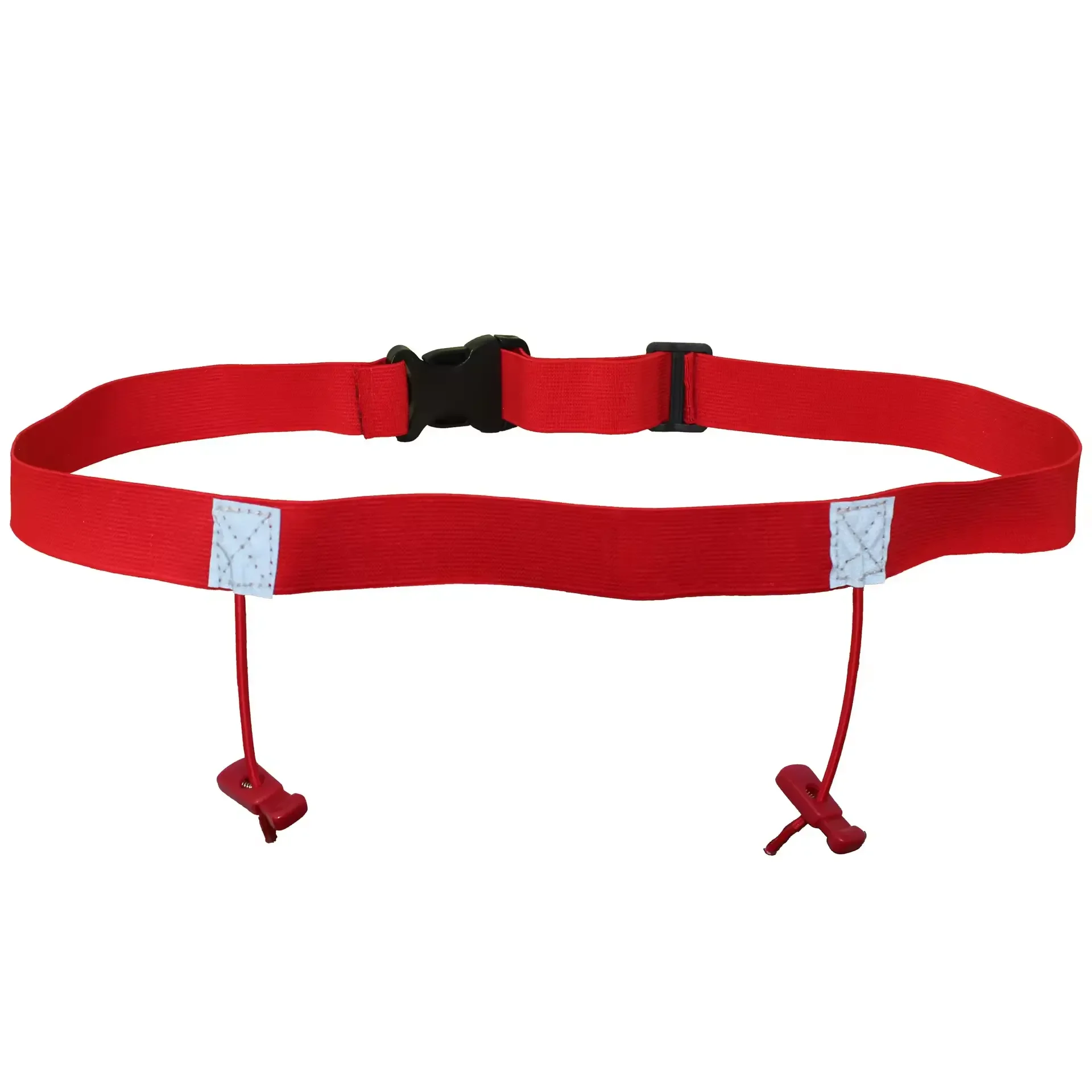 Leather Buckle Running Slimming Belt Unisex Marathon Running Race Number Belt with Holder Belt