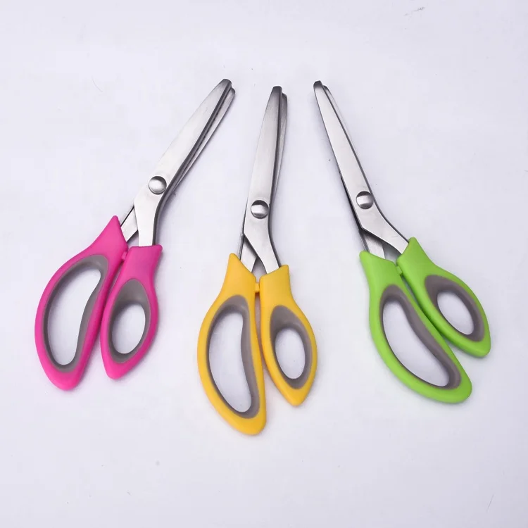 Amazon hot sale  dressmaking pinking shears Crafts Zig Zag Cut Scissors Sewing