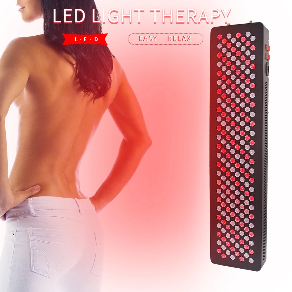 High power red light therapy panel 1000w full body red led light therapy 660nm 850nm infrared lights