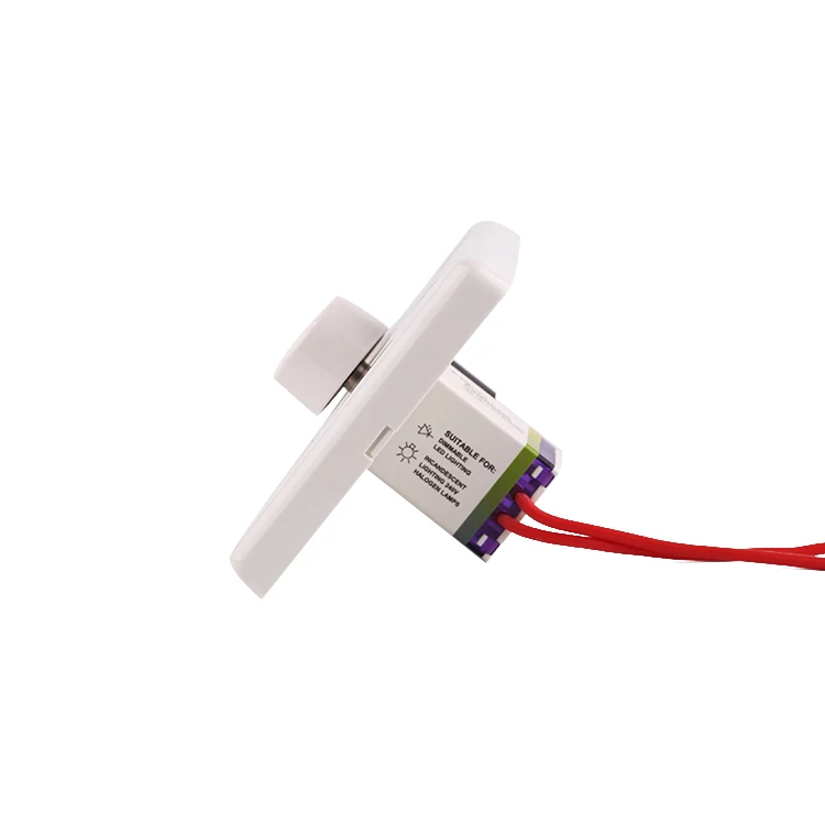 Australia Wall switch dimmer led light horizontal  rotary dimmer switch
