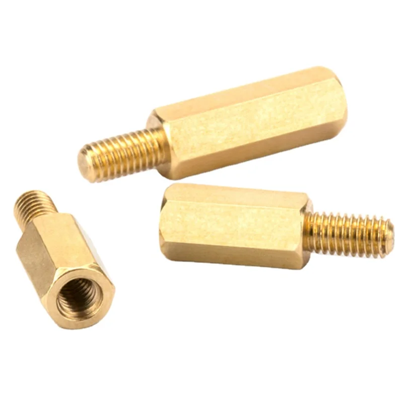 M2 M2.5 M3 H59 H62 Brass Bronze Copper Alloy Steel Zinc Plaiting Coating Male And Female Hex Hexagon Head Standoff