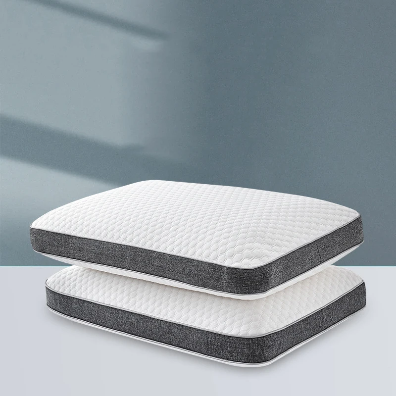Luxury fabric soft neck support memory foam pillow manufacturer direct supplier