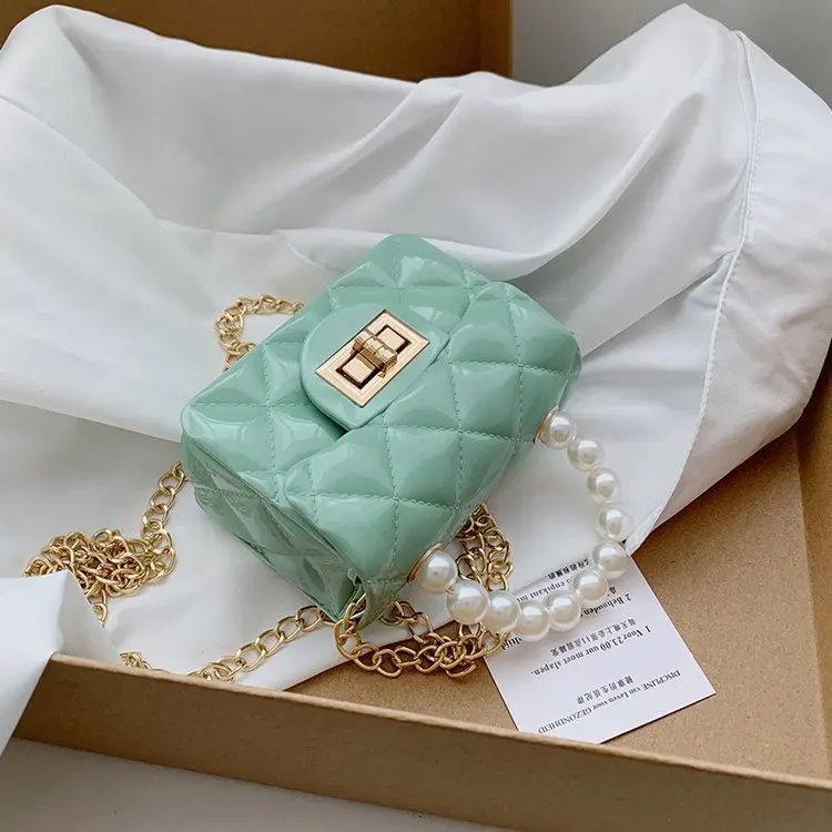 trending fashion mini jelly ladies cross body bags luxury purses crossbody girls handbags for women