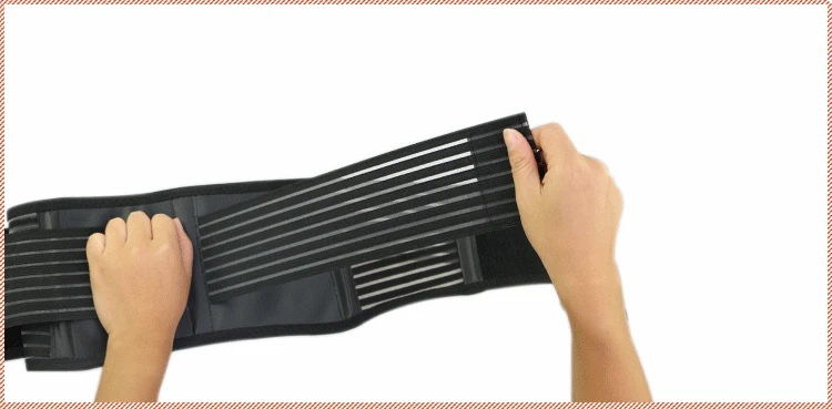 Горячая Распродажа мощность магнетический турмалиновый пояс обезболивающий сзади Облегчает боль в нижней части спины ремень