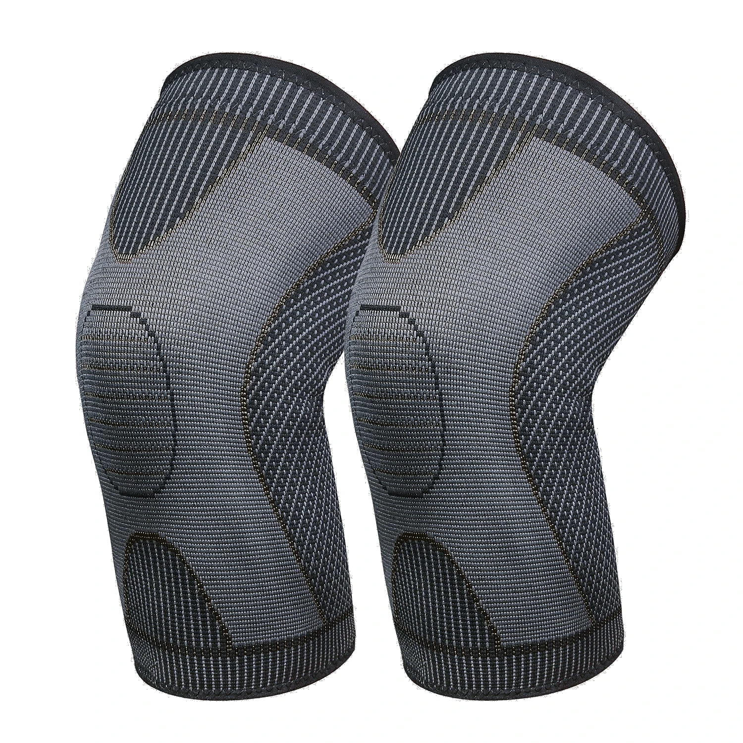 Customized Sports Nylon Knee Sleeves Anti-skid Breathable Fitness Safety Gym Outdoor Sports Knee Support Brace