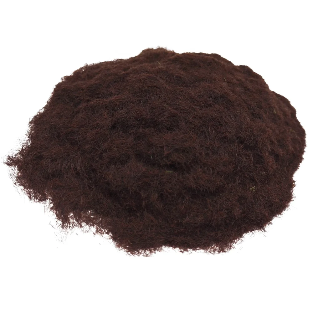 
Dark Brown 3mm Nylon Flocking Powder for Miniature House Landscape 