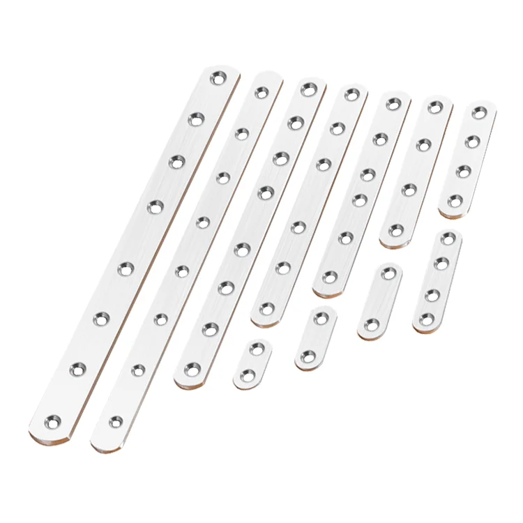 Manufacturer Wholesale Custom Stamping Mending Plates Stainless Steel Metal Flat Corner Bracket