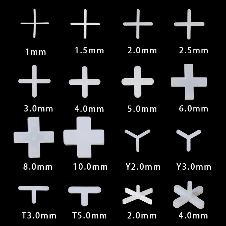 Y Types Tile Spacer 3.0mm 100 Pcs/bag