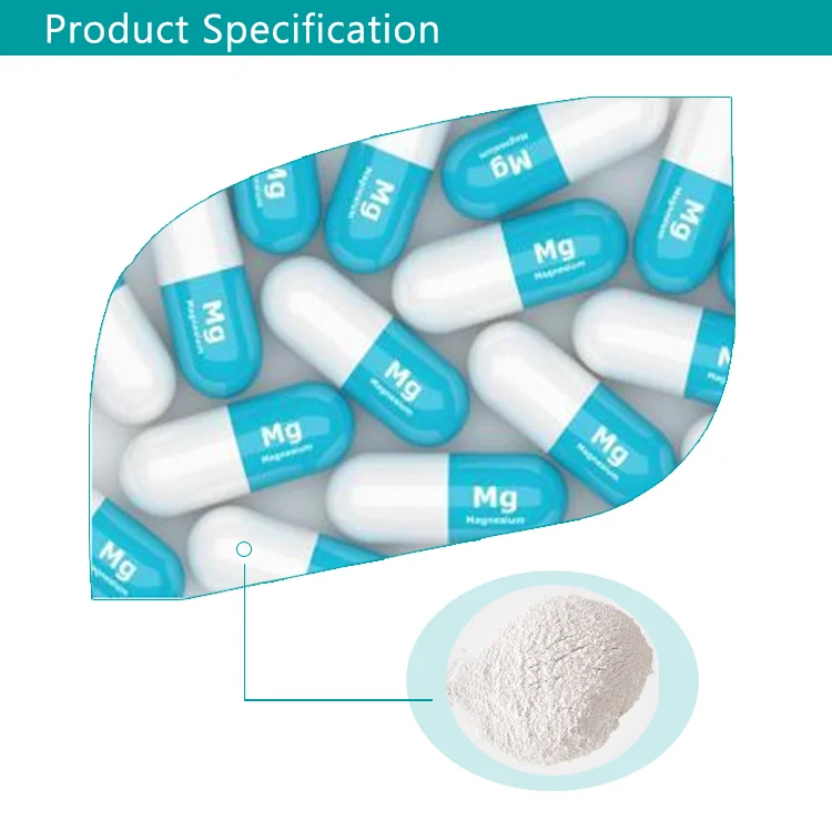Kosher/Halal/BRC Certiifcated Good Price Magnesium Glycinate
