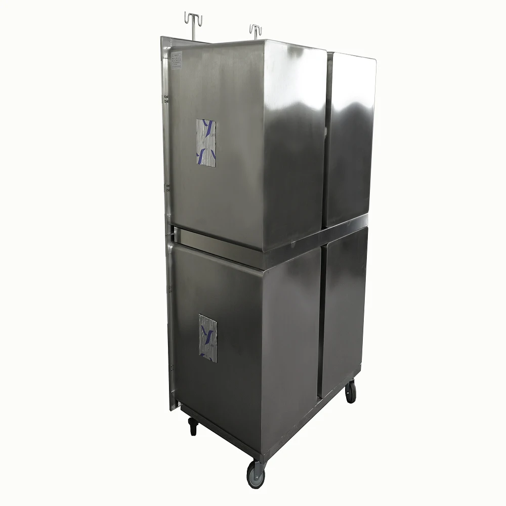 Medical Grade SUS304 Stainless Steel Veterinary Equipment Animal Metal Cage for Dog Cat Small Vet Animal Clinic