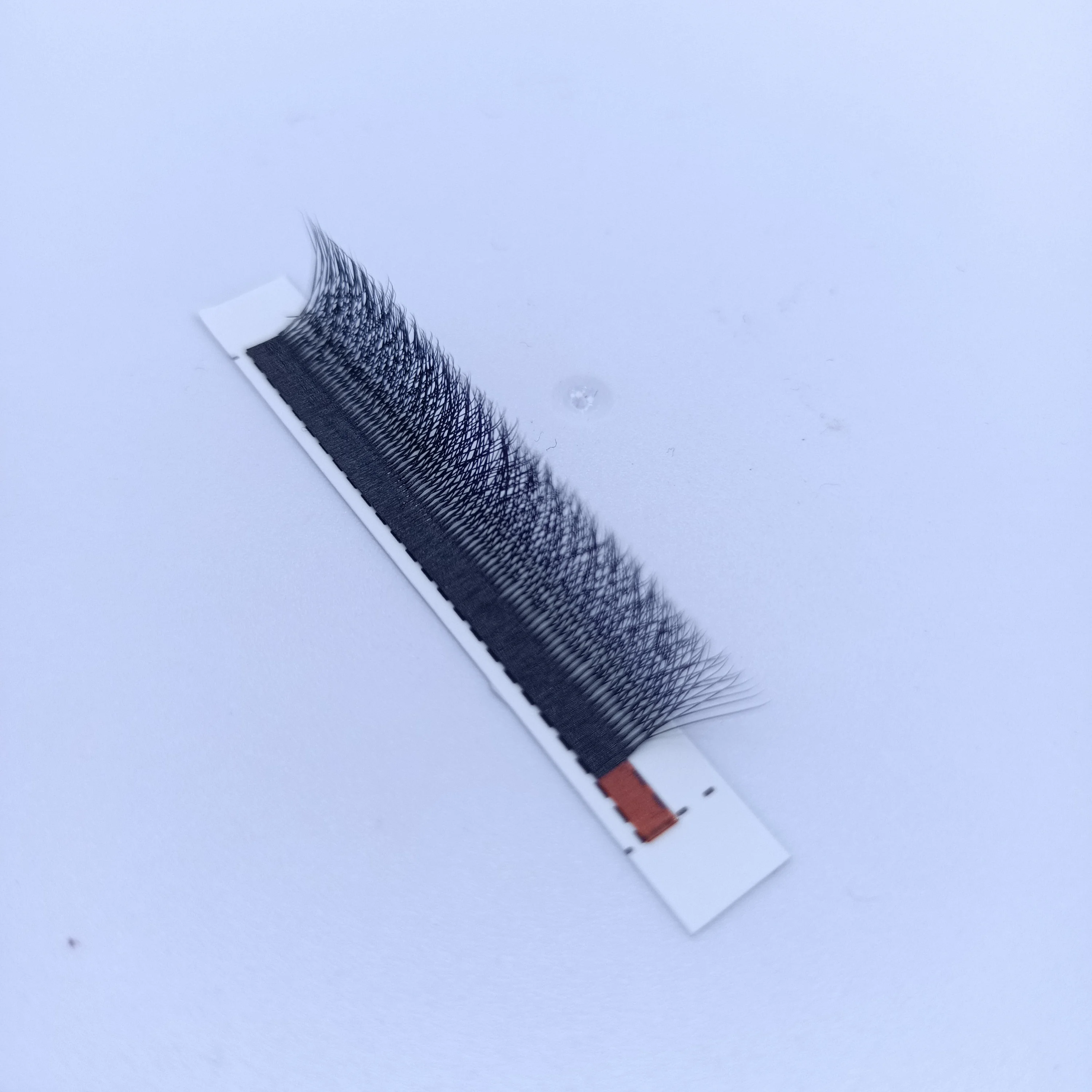 Factory Price W Shape Cashmere Lash Extensions Premium Matte Dark Black Soft Russian Korea Silk Grafting Eyelashes