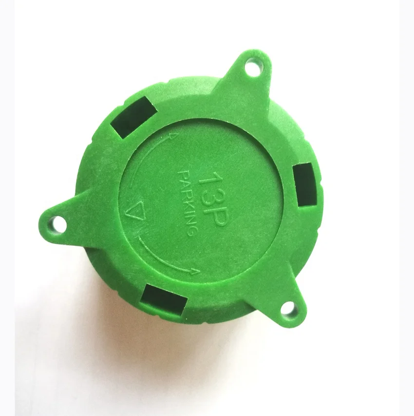 Ebay hot selling 13 pin pole plug camper SUV boat light using plastic trailer plug hat