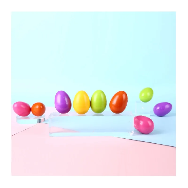 Children Musical Instruments Cartoon Colorful Sand Hammer Egg Shaker Toy Wooden Egg Shakers