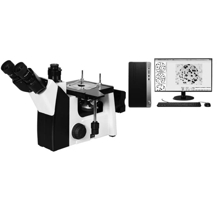 Analysis Optical Digital Polarizing Digital Metallographic Metallurgical Microscope With Camera FCM 2000W