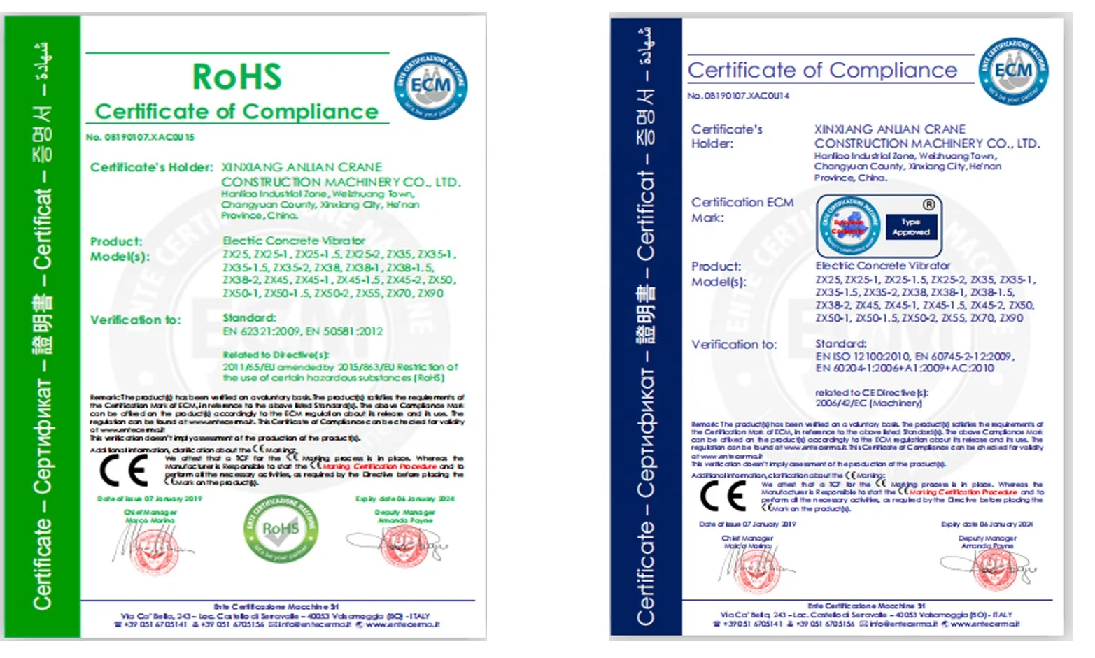 380 v 2.2 kw electric plug type concrete vibrator for road used